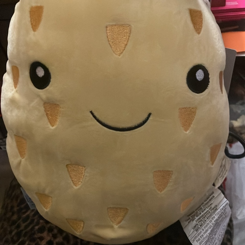 🍍Forever 21 Home super soft plush pineapple accent throw pillow NWT - Picture 3 of 5